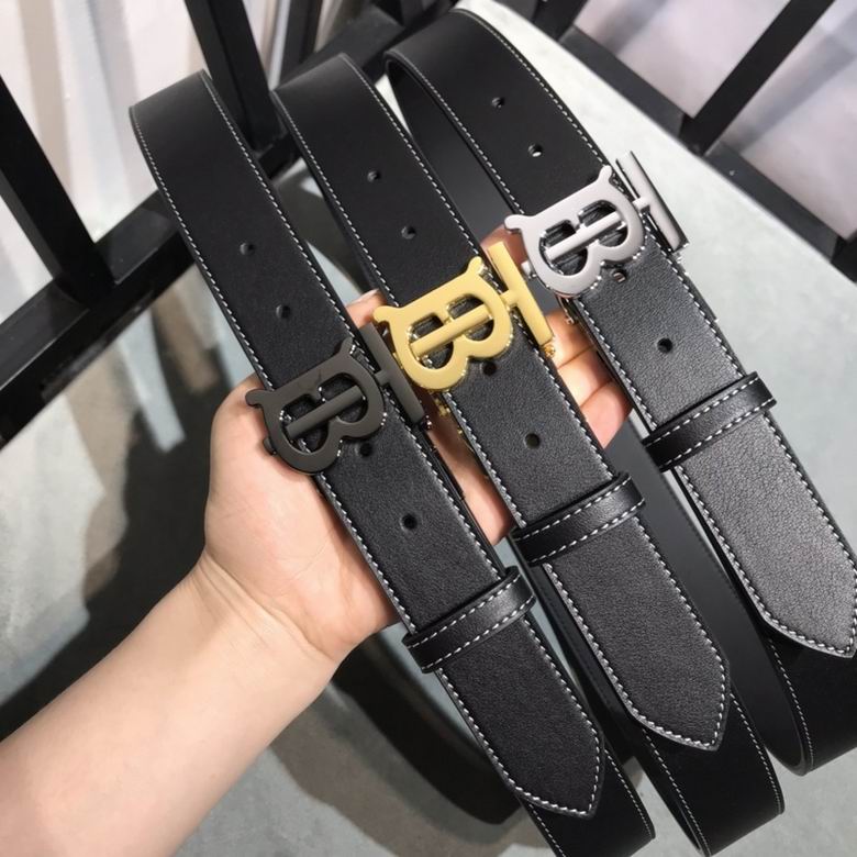 Burberry Belt 34mmX95-125CM 7d35